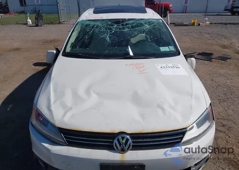 2013 Volkswagen Jetta 2.5L Sel из США, поврежденный, VIN 3VWLP7AJ5DM413296